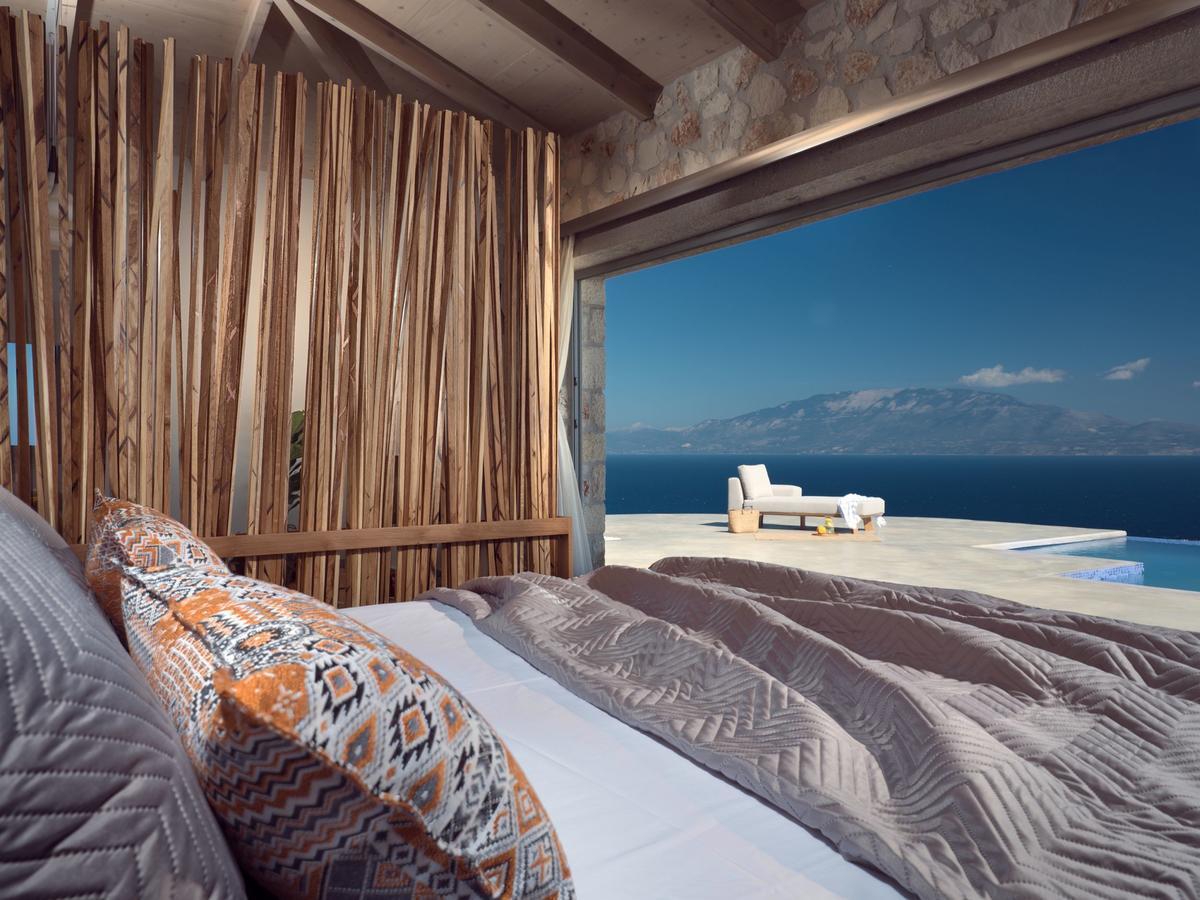 Akron Luxury Suites Korithion Bagian luar foto